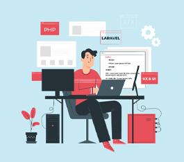 Laravel Geliştirme Görseli